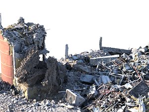 Construction site 3D model