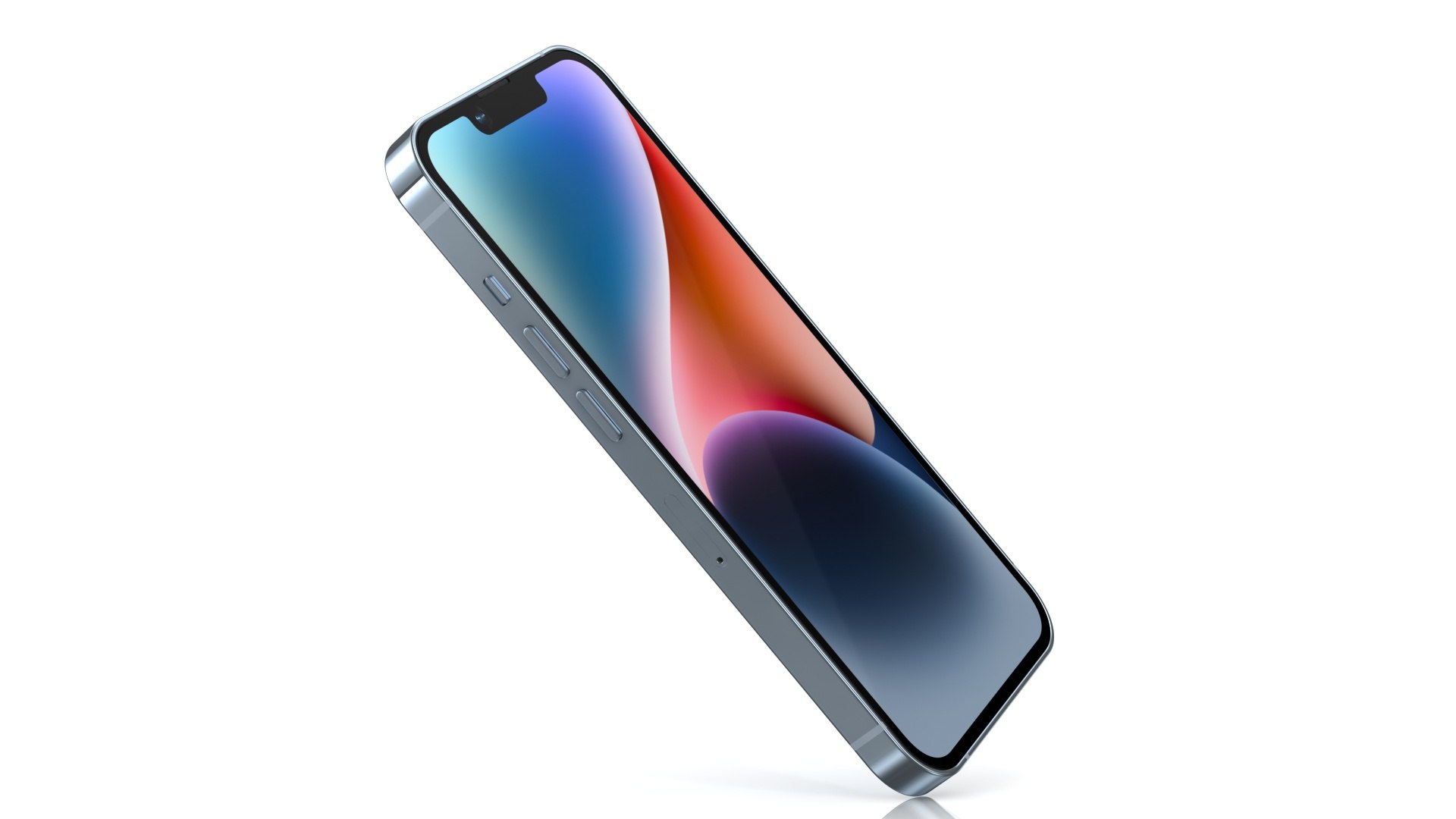 3D Apple iPhone 14 Blue model - TurboSquid 1956533