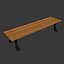 Cast-iron bench