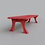 Cast-iron bench