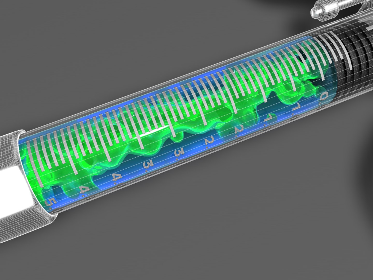 3d Model Syringe