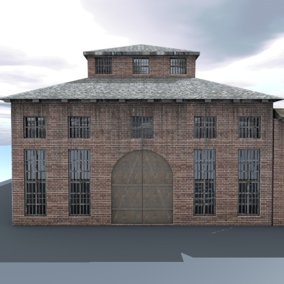 old building 3d model