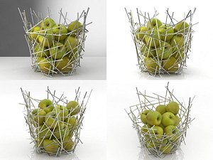 3D blow citrus basket
