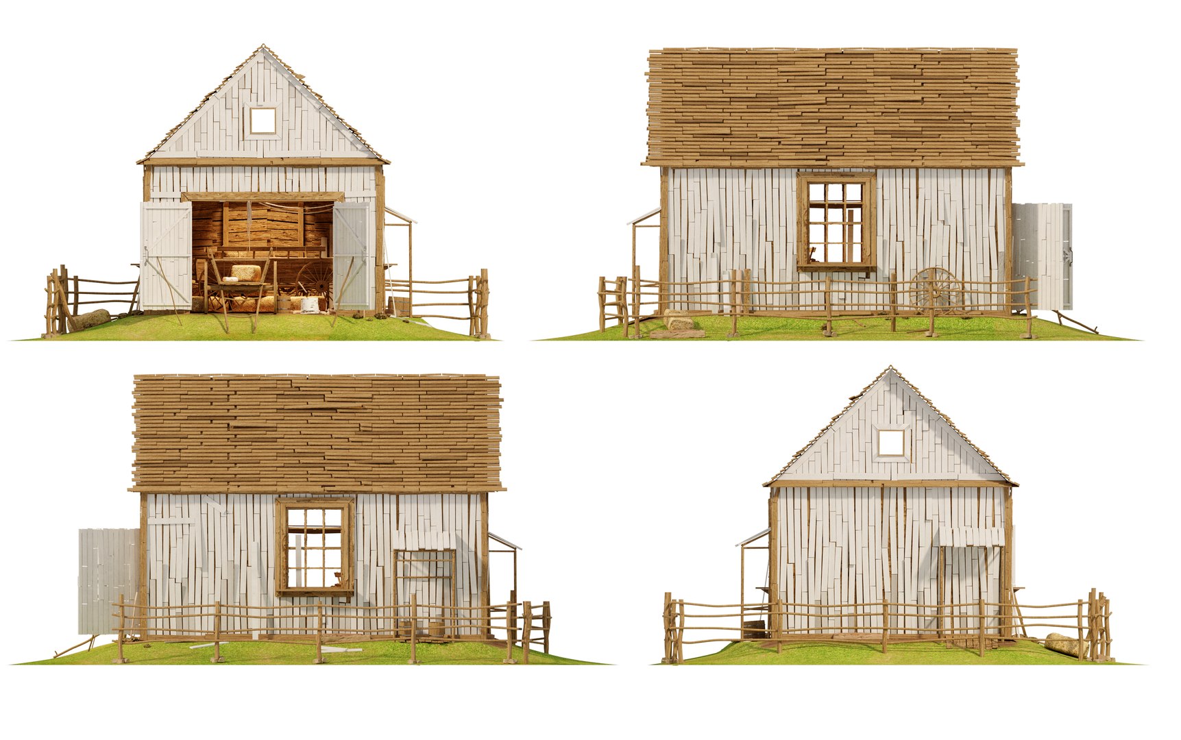 3D Farm Barn Building - TurboSquid 1958980
