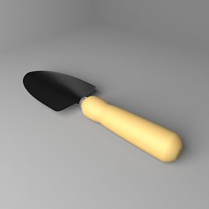 garden tool - hand 3D model