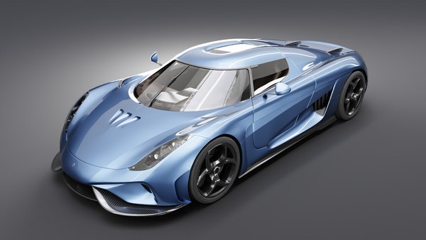 Koenigsegg Regera Car 3d Model Turbosquid