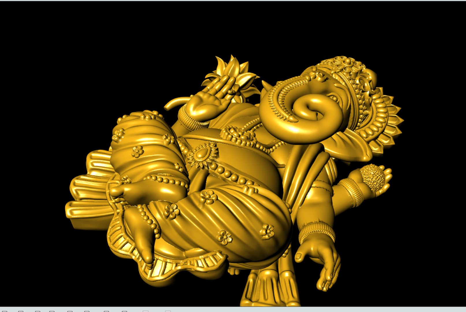 Ganesh 3dprint Model File 3d Turbosquid 2069660
