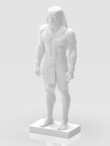 Pharaoh Sculpture for 3D Print