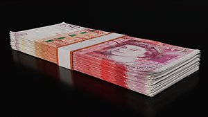 Money Stack 50 Pound Coins High Quality