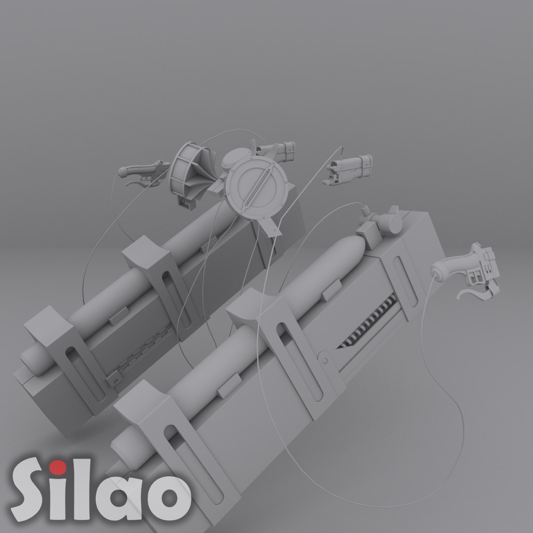 3dmg Maneuver Gear 3d Max