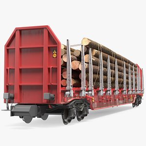 Stake Wagon Rnoos 644 with Big Logs
