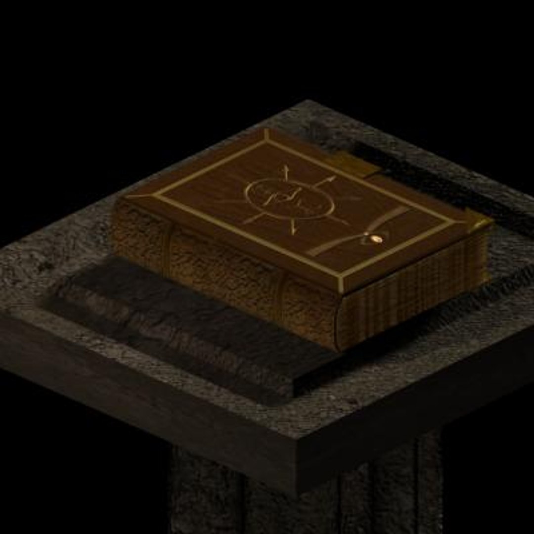Magic Book 3d Model