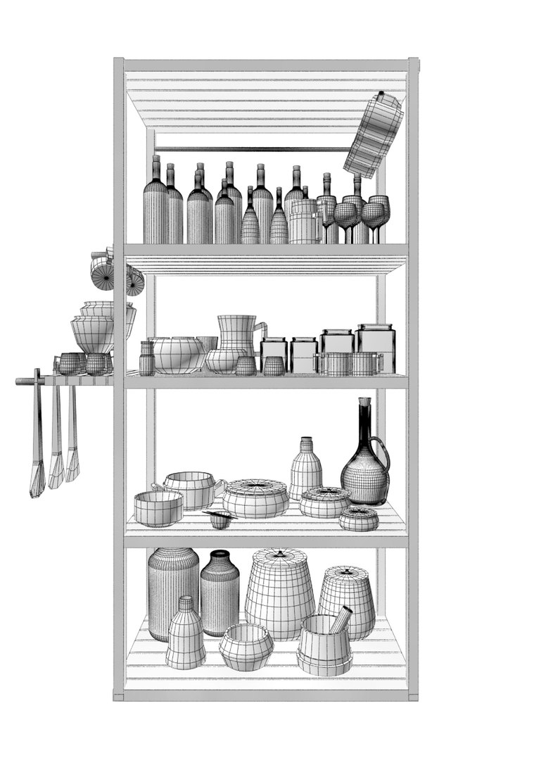 3D model kitchen - TurboSquid 1483280