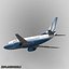 Boeing 737-500 United Airlines