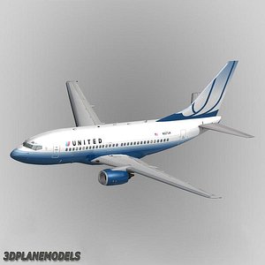 lwo b737-500 united airlines