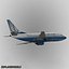 Boeing 737-500 United Airlines