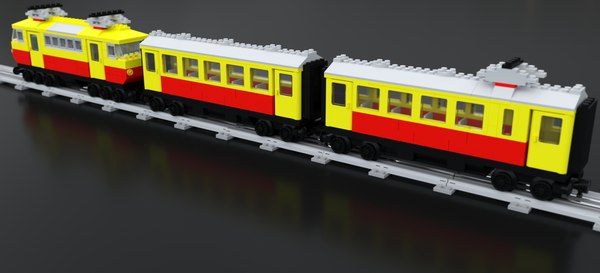 3D model bahn db 103 7740