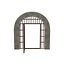 3D model Opened Dungeon Entrance