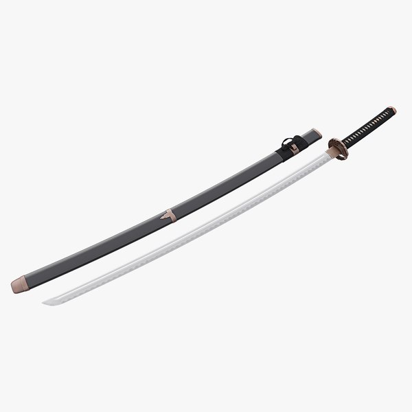 武士刀日本剑3D模型 - TurboSquid 1359880