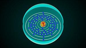 Tungsten Chemical Element model