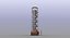 3d model radar control tower