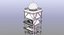3d model radar control tower
