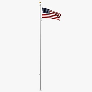 Flag USA Animated
