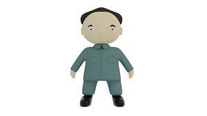 3D Mao Zedong