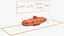 3D Old Wooden Submarine Rigged model