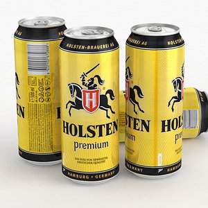 3D Beer Can Holsten Premium 500ml 2021