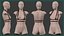 3D 10 harness chest model