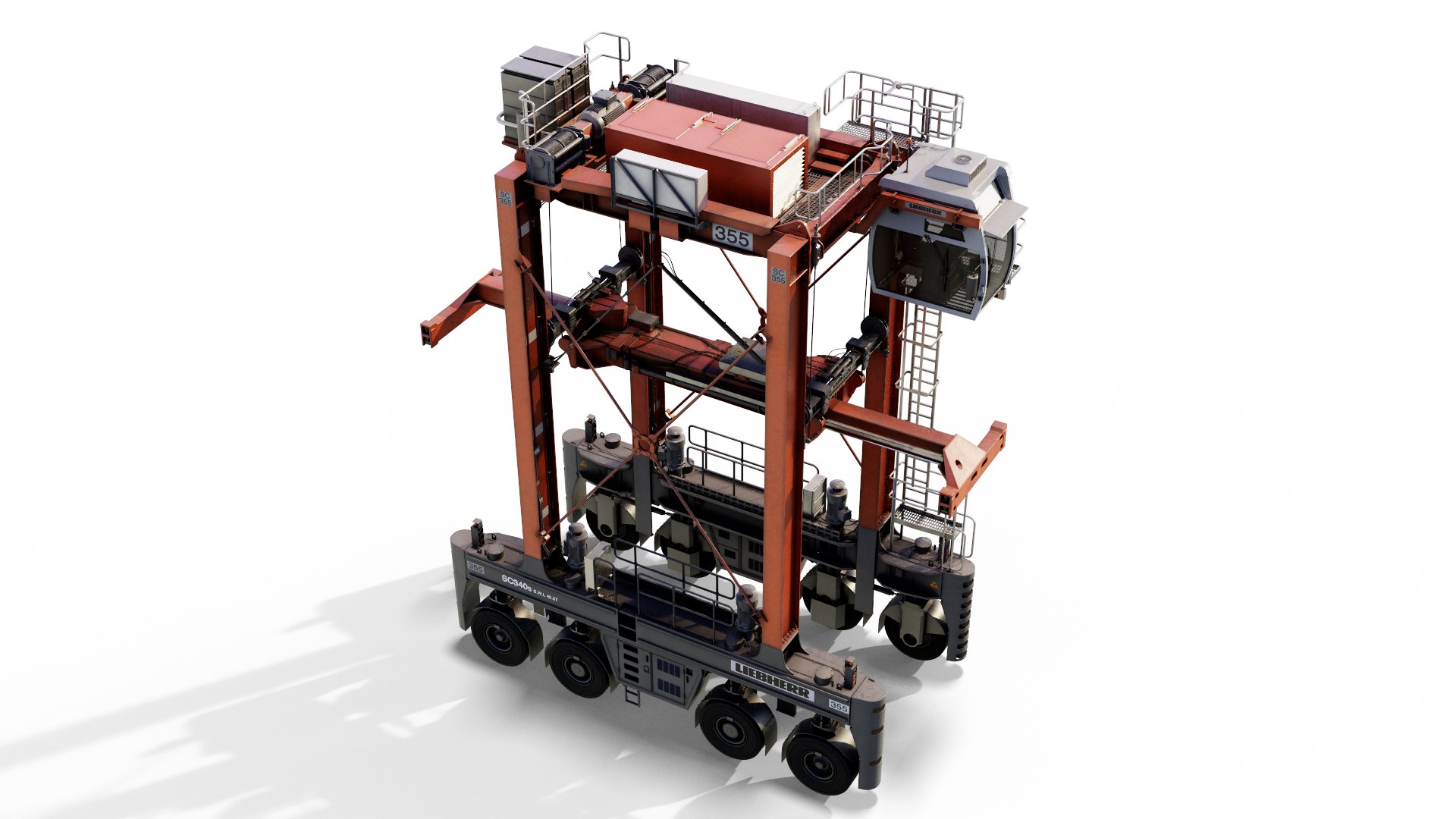 Straddle 3D model - TurboSquid 1672080