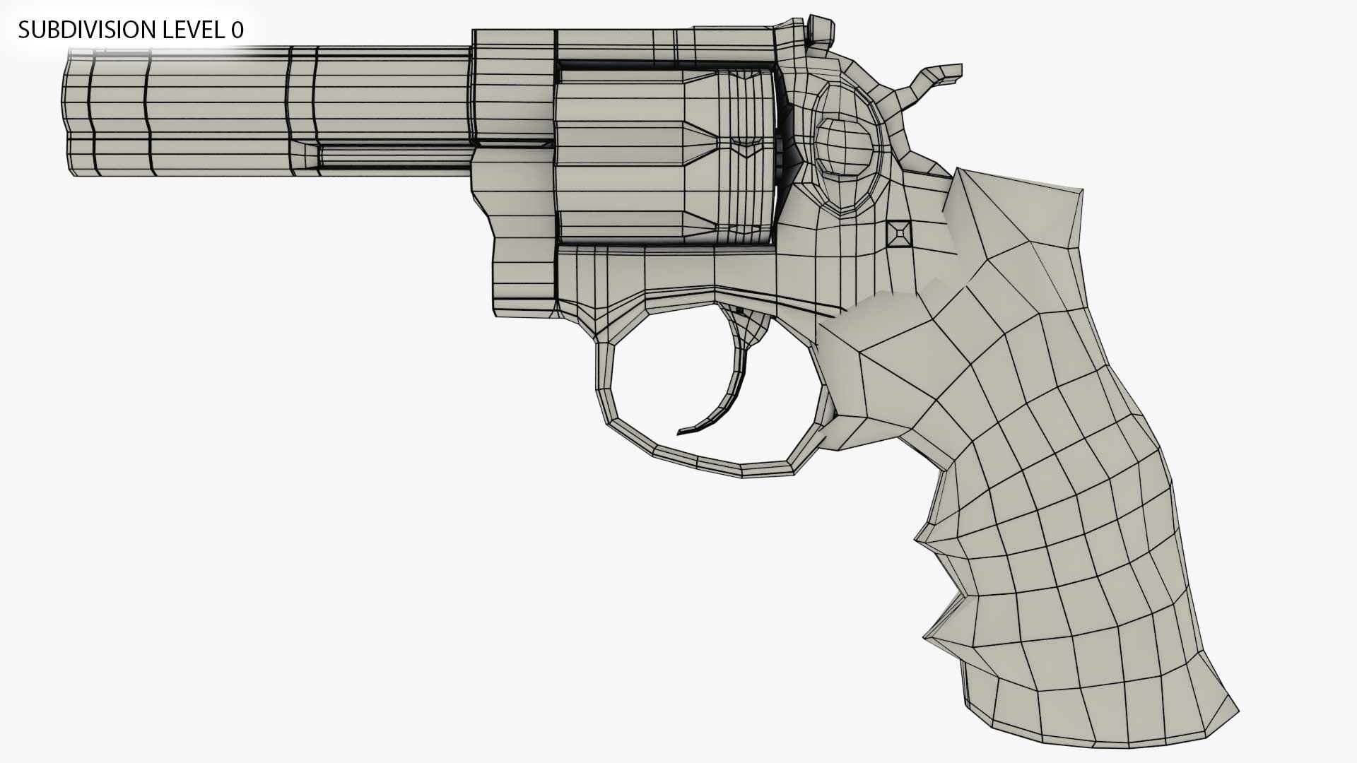 3D Revolver Realistic Pbr Model - TurboSquid 1256691