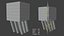 Minecraft Ghast Rigged 3D-Modell, spielfertig in 4K PBR