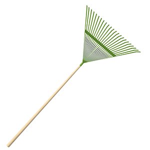 3d max garden rake