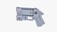 Revolver a pistola di fantascienza
