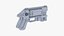 Revolver a pistola di fantascienza
