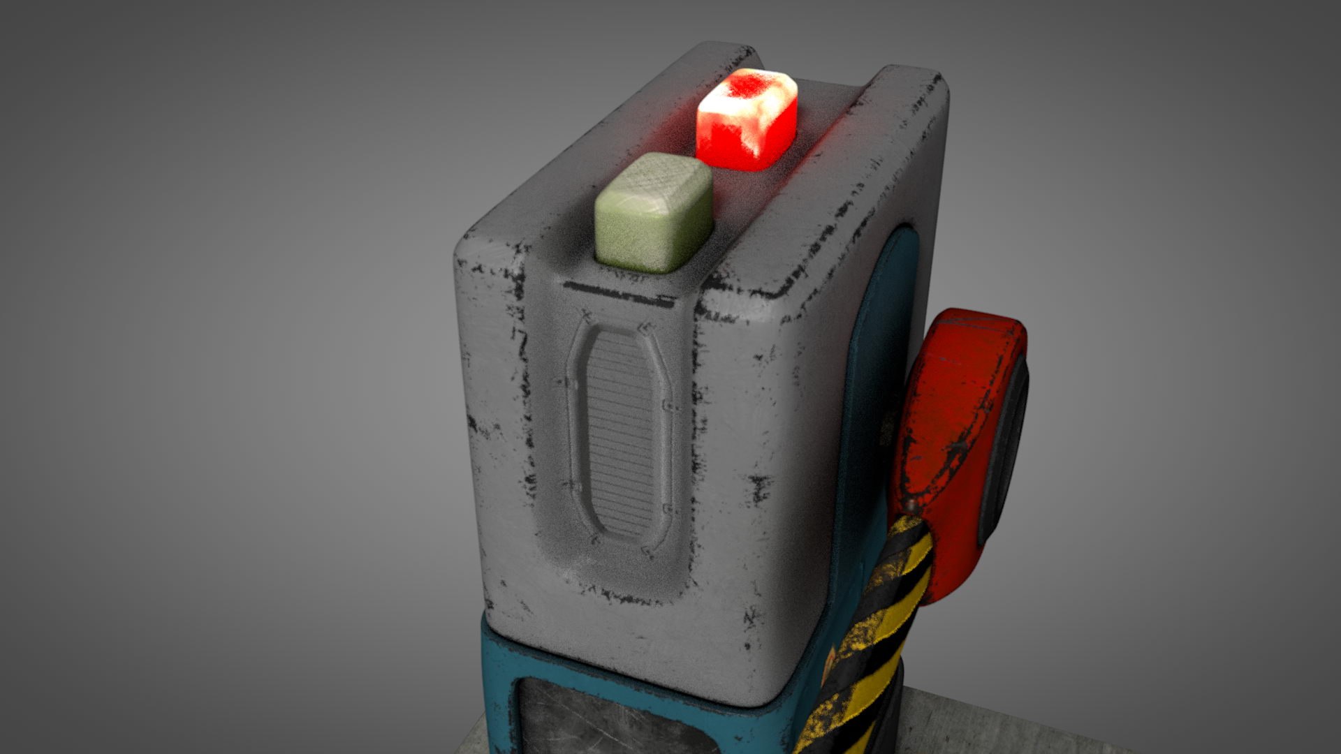 3D Barrier Gate Limit Model - TurboSquid 1539504