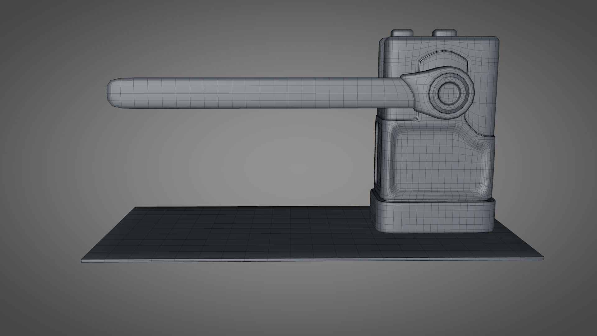3D Barrier Gate Limit Model - TurboSquid 1539504