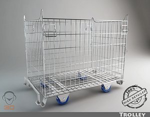 3ds max trolley