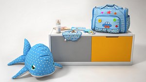 baby set 3D model