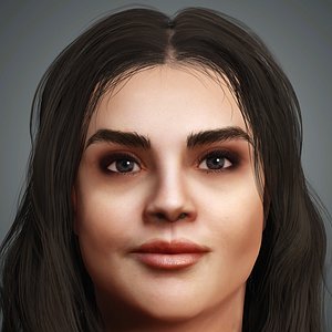 Selena Gomez Character 3D model