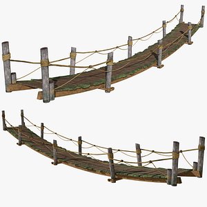 WoodenBridge 3D