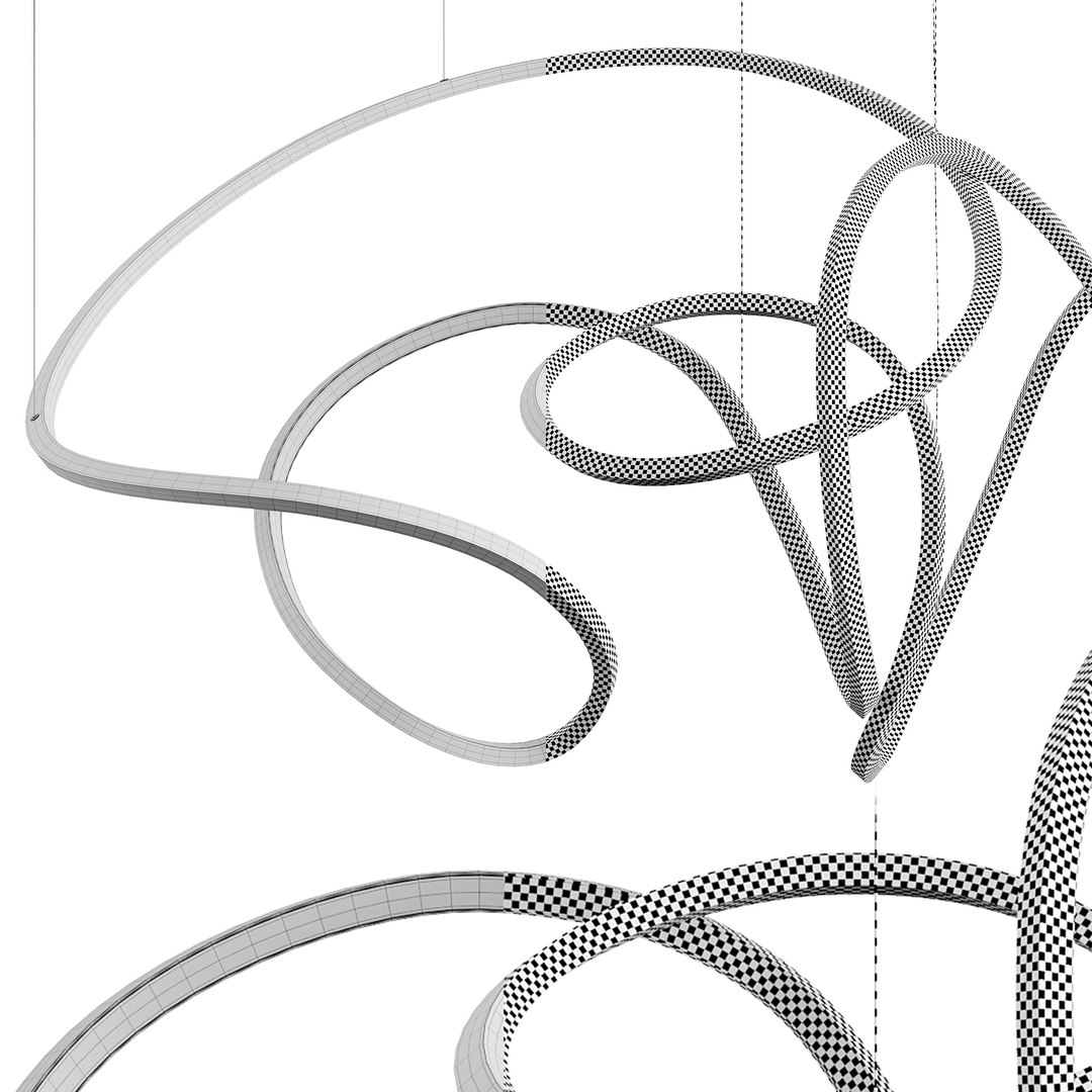 Inari Line 036-R Ribbon Lamp by Cameron Design House 3D - TurboSquid ...