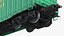 Cushioned Box Freight Wagon Green