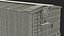 Cushioned Box Freight Wagon Green