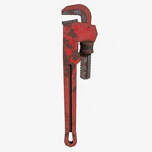 Low-Poly Pipe Wrench by Nikdox