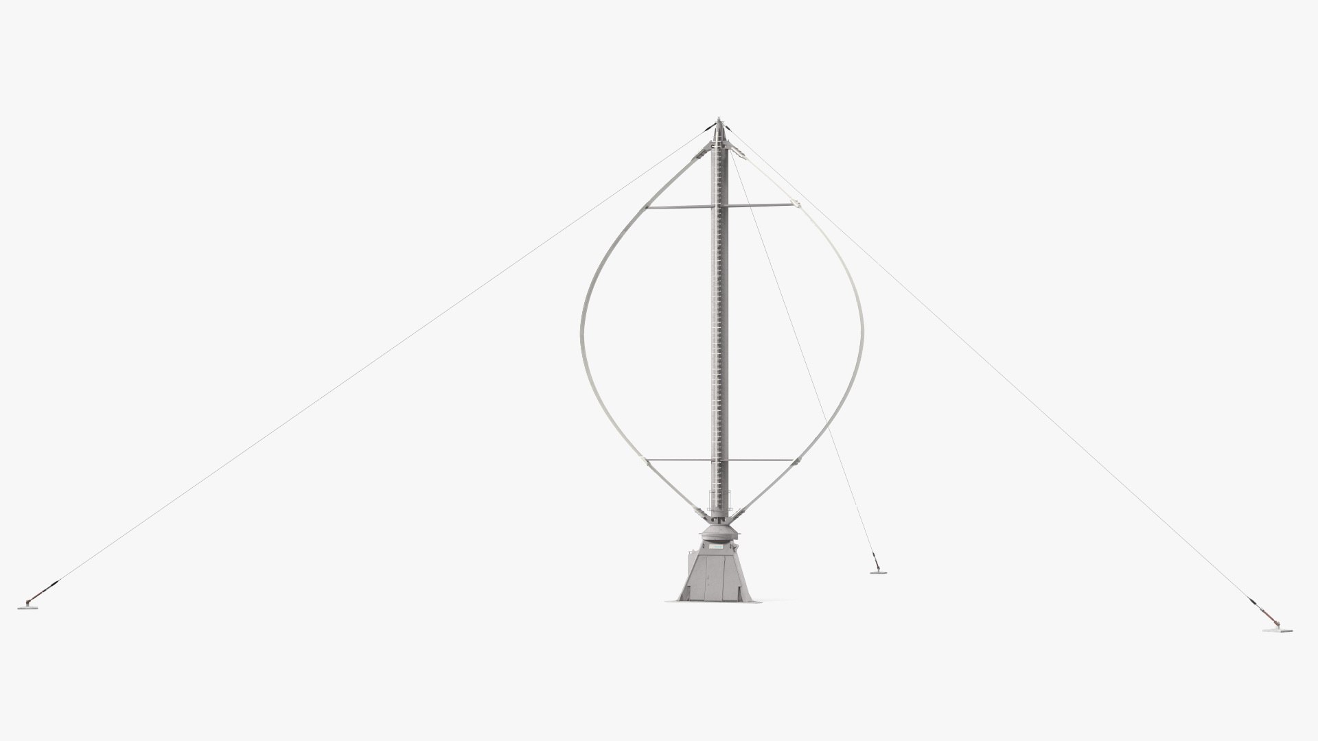 Wind Turbines Collection 5 3D model preview
