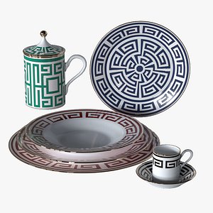 3D model handcrafted richard ginori