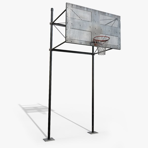 Basketball hoop 3D model
